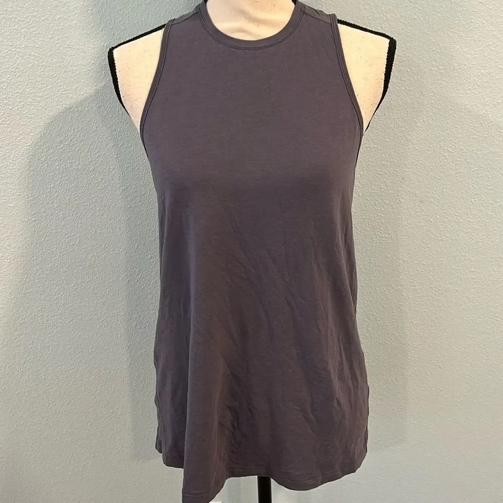 Lululemon Bend And Twist Tank Dark Purple Size 10